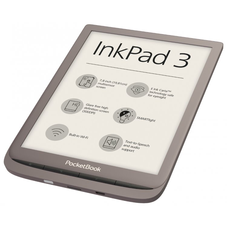 Pocketbook 740 InkPad 3, tmavohnedá