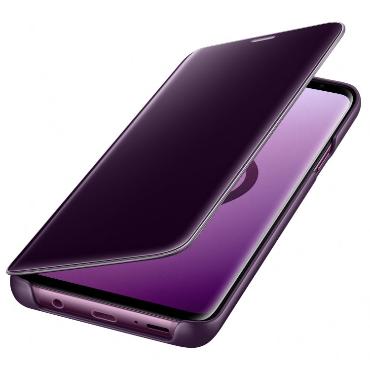 Puzdro Samsung Clear View Standing Cover EF-ZG965C pre Samsung Galaxy S9 Plus - G965F, Purple