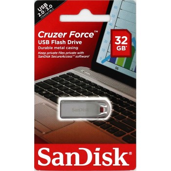 USB kľúč SanDisk Cruzer Force, 32GB, USB 2.0 (SDCZ71-032G-B35)