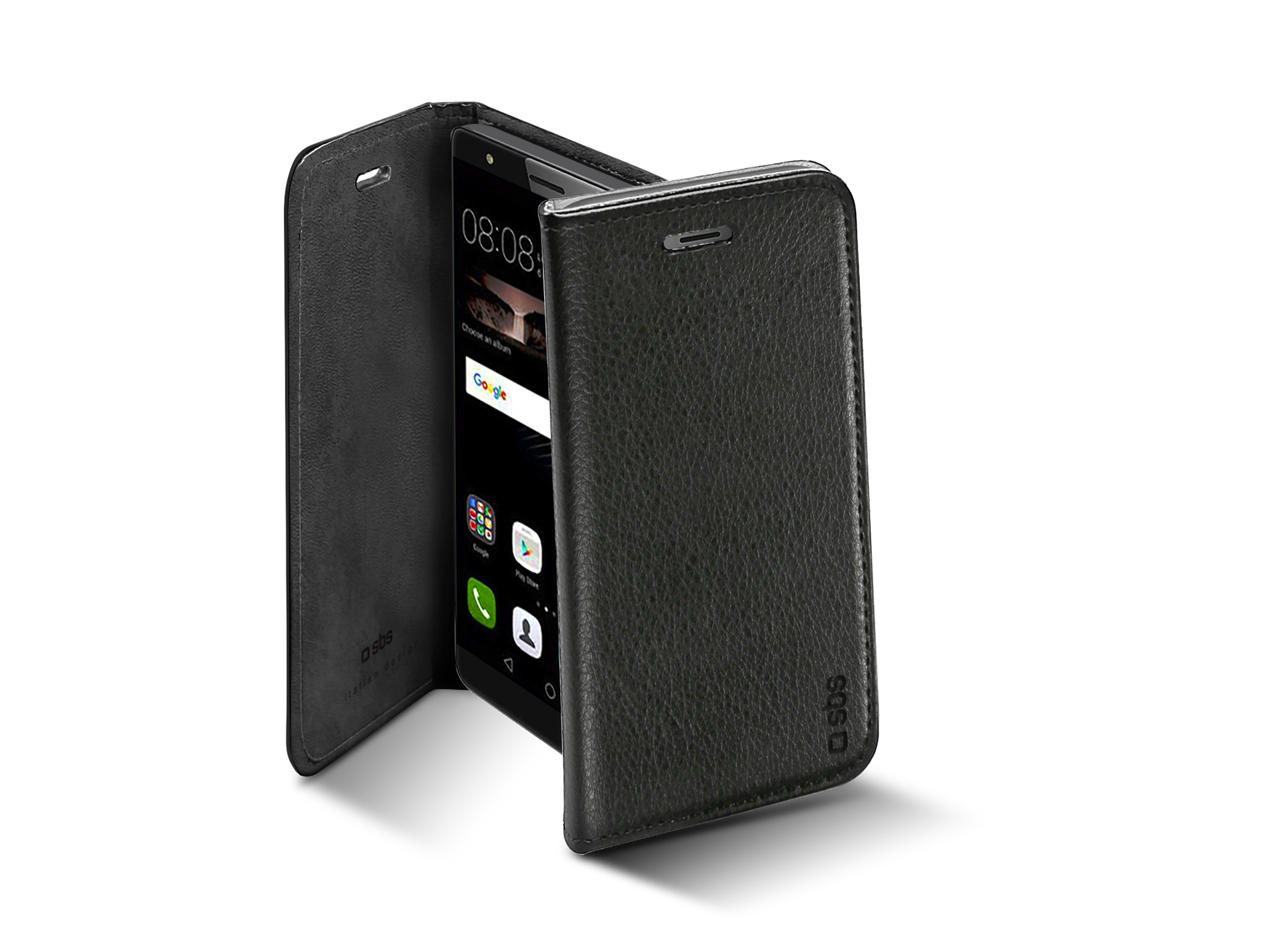 SBS - Puzdro Book Case pre Huawei P9 Lite, čierna