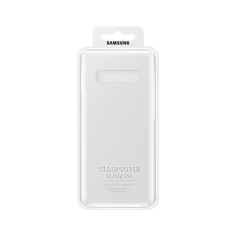 Puzdro Samsung Clear Cover EF-QG975CTE pre Samsung Galaxy S10 Plus - G975F, Transparent