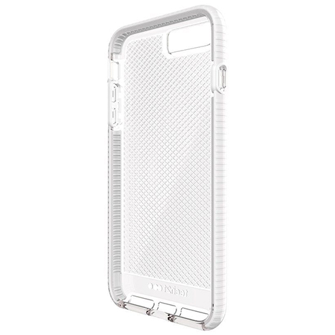 Tech21 kryt Evo Check pre iPhone 7 Plus/8 Plus - Clear/White