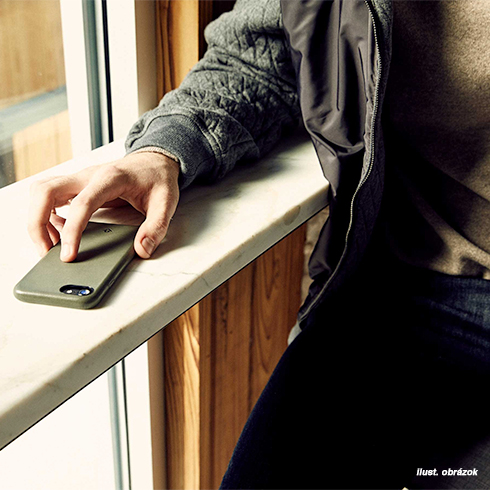 TwelveSouth kryt Relaxed Leather pre iPhone 7 Plus/8 Plus - Earl Grey