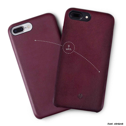 TwelveSouth kryt Relaxed Leather with pockets pre iPhone 7 Plus/8 Plus - Earl Grey
