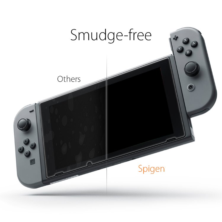 Ochranné sklo Spigen GLAS.tr Slim pre Nintendo Switch, 2 kusy