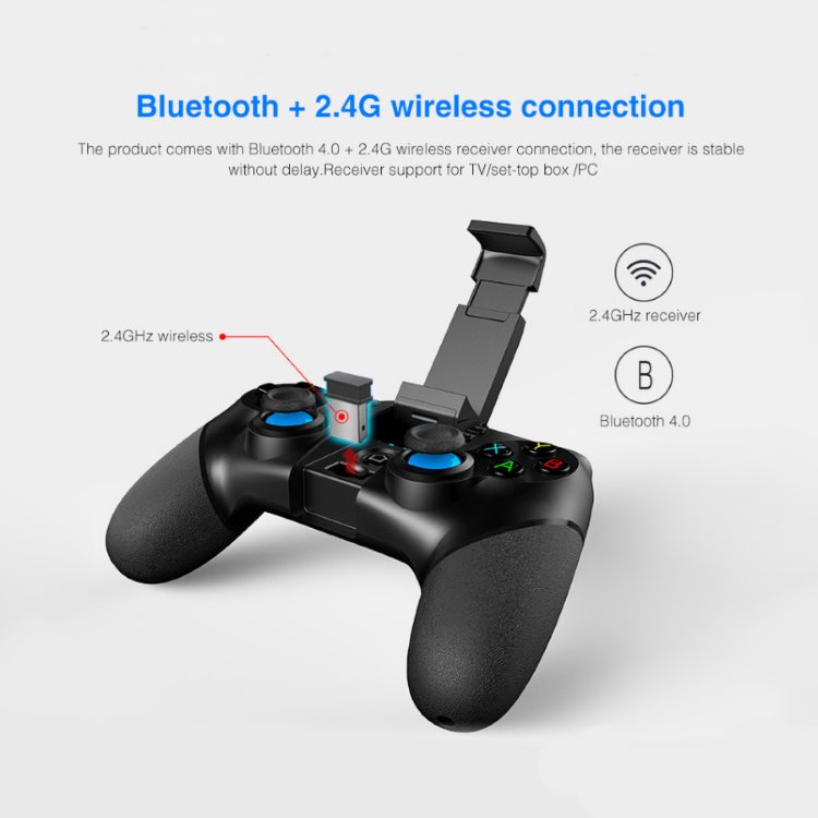 Bluetooth Gamepad iPega 9156 s USB prijímačom