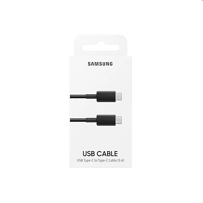 Samsung dátový kábel USB-C (5A, 1m), čierny