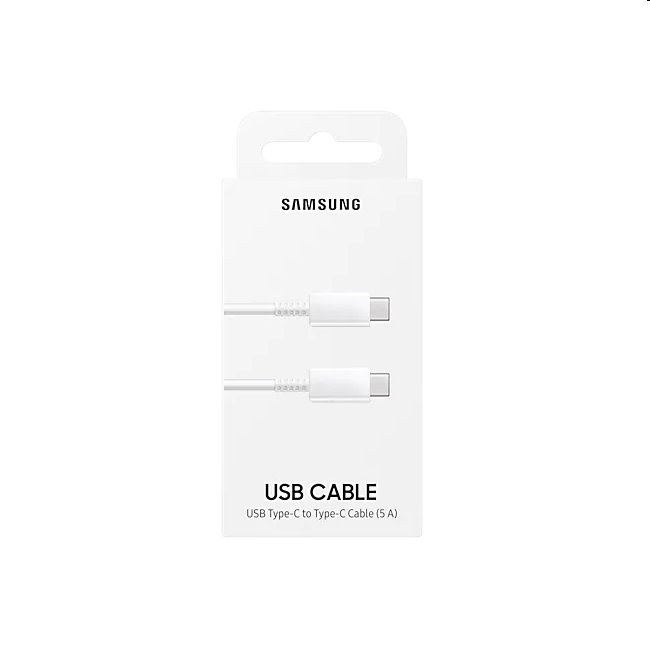 Samsung dátový kábel USB-C (5A, 1m), white