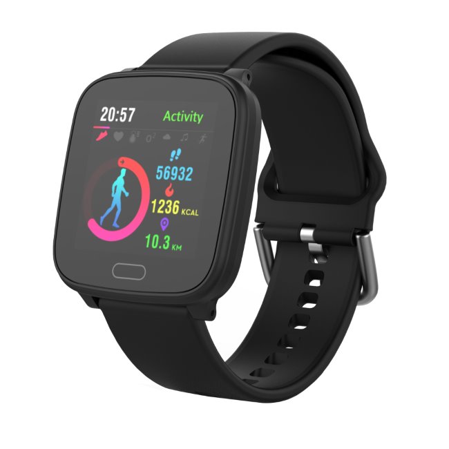 Carneo SlimFit+ smart hodinky, čierne
