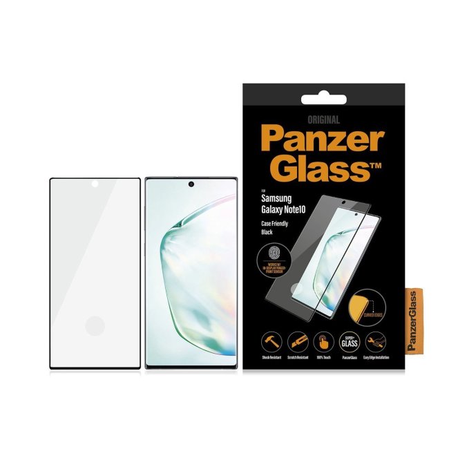 Ochranné temperované sklo PanzerGlass Case Friendly pre Samsung Galaxy Note 10 - N970F, black