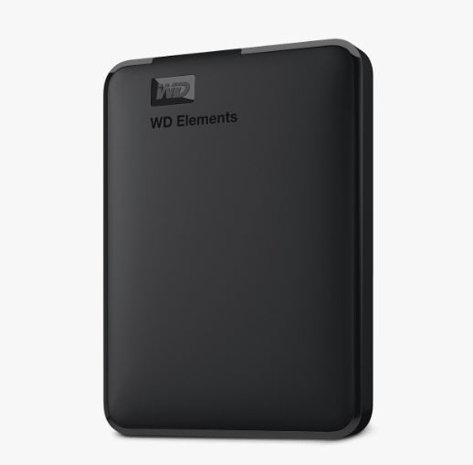 WD HDD Elements Portable  Externý disk, 5 TB, USB 3.0