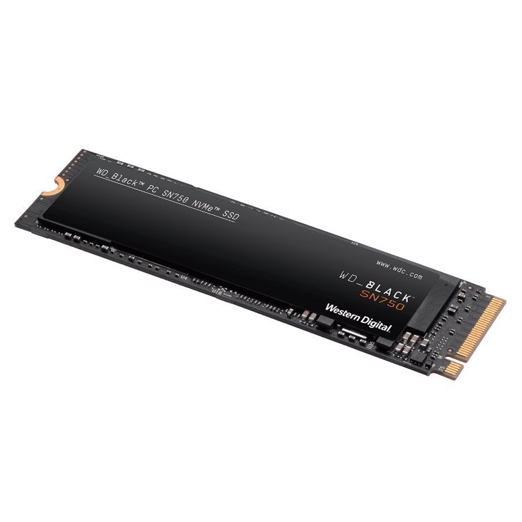 WD SSD disk SN750 Black, 250 GB, NVMe M.2 2280