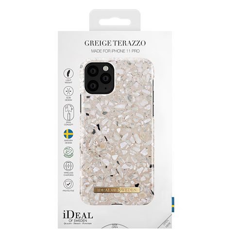 iDeal Fashion Case iPhone 11 Pro GreigeTerazzo