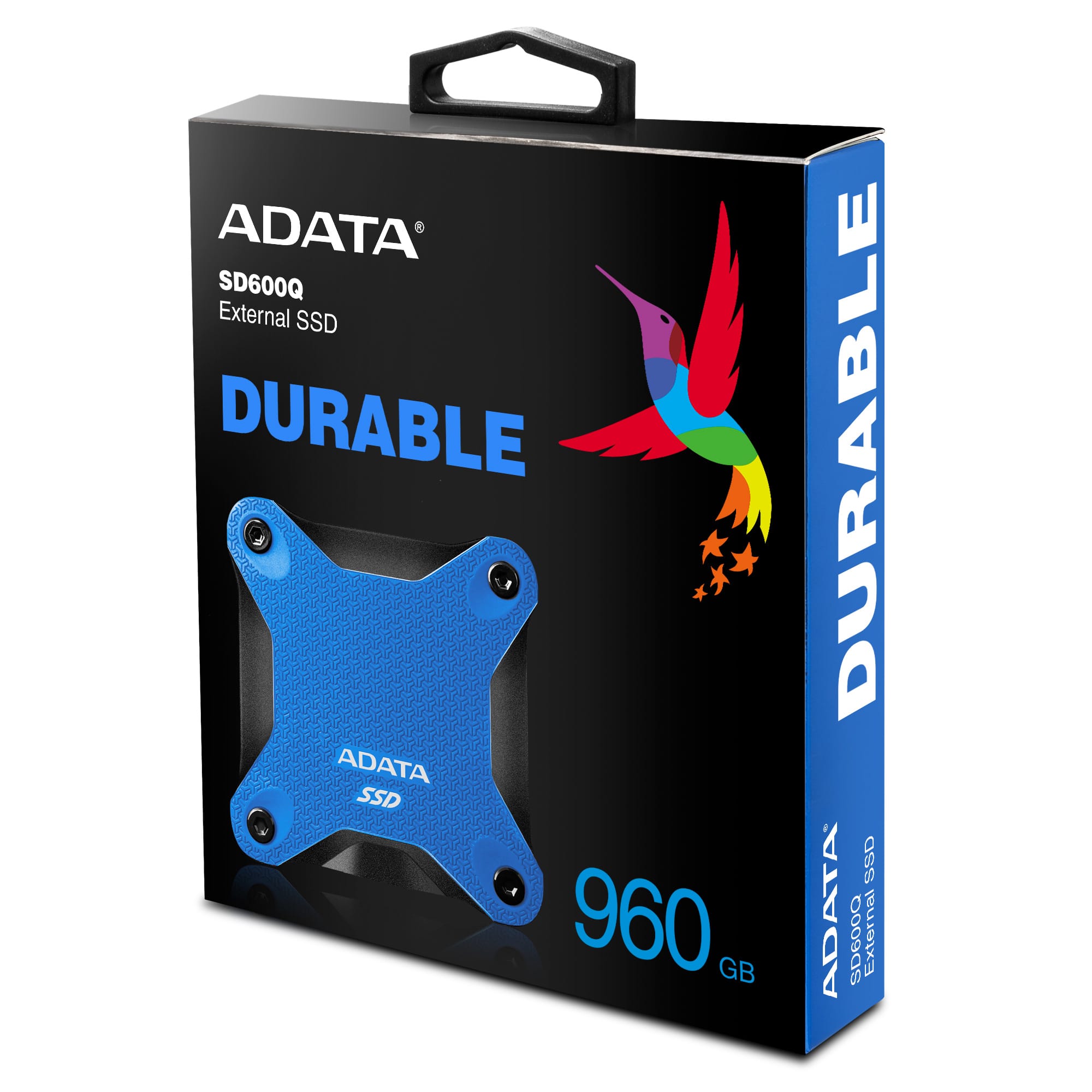 A-Data SSD SD600Q, 240GB, USB 3.2 - rýchlosť 440/430 MB/s (ASD600Q-240GU31-CBK), Black