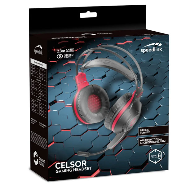 Herné slúchadlá Speedlink Celsor Gaming Headset
