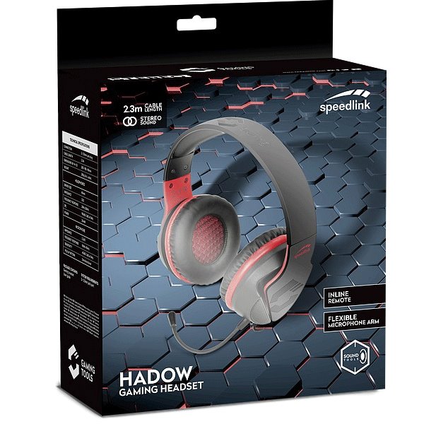 Herné slúchadlá Speedlink Hadow Gaming Headset