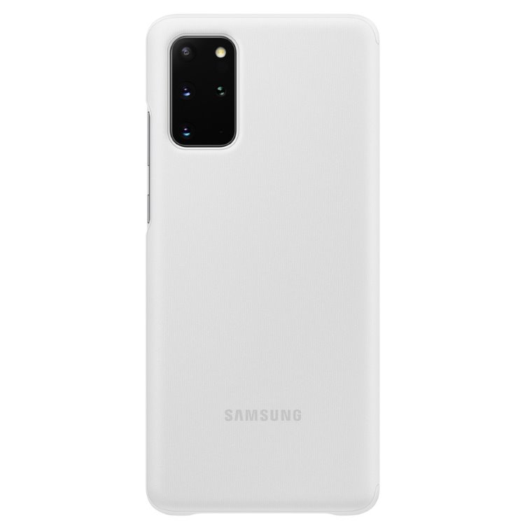 Puzdro Clear View Cover pre Samsung Galaxy S20 Plus, white