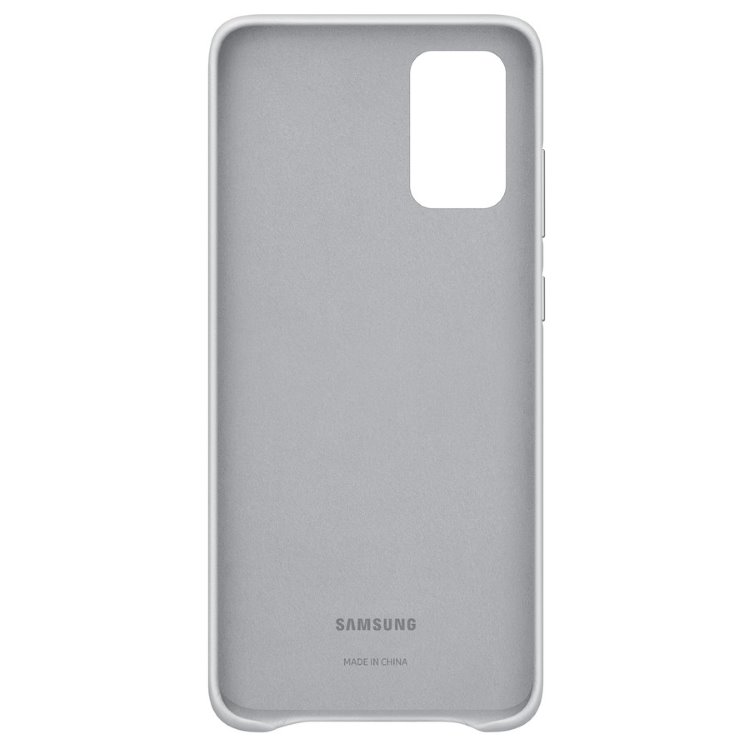 Puzdro Leather Cover pre Samsung Galaxy S20 Plus - G985F, Light Gray (EF-VG985LS)