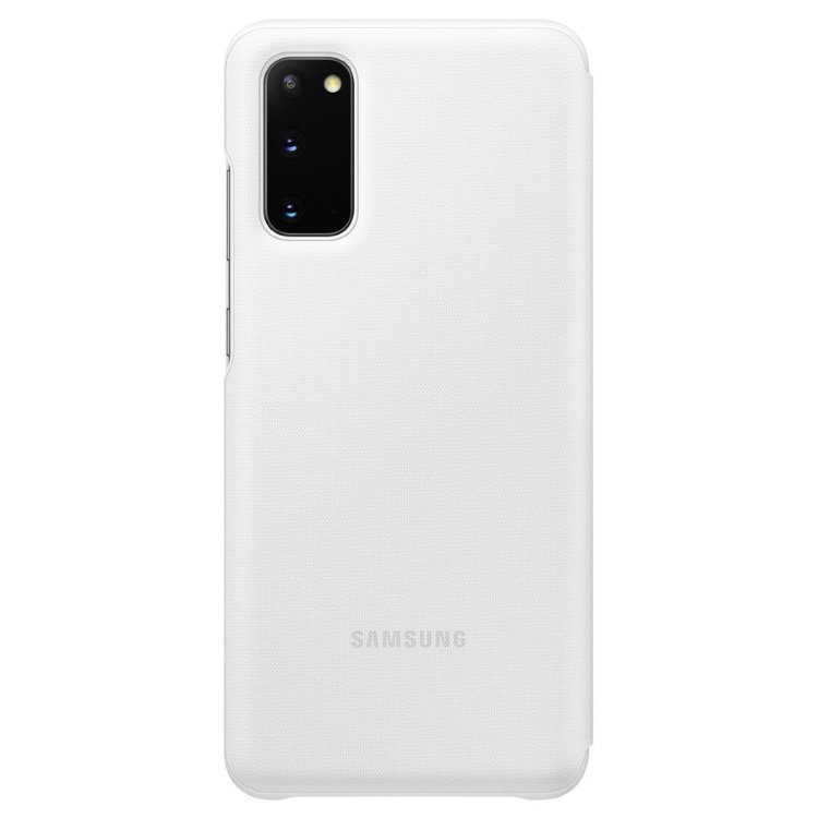 Puzdro LED View Cover pre Samsung Galaxy S20 - G980F, White (EF-NG980PW)