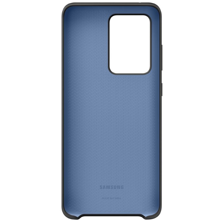 Puzdro Silicone Cover pre Samsung Galaxy S20 Ultra, black