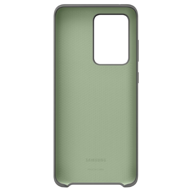 Puzdro Silicone Cover pre Samsung Galaxy S20 Ultra, gray