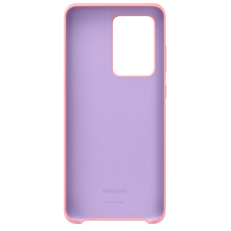 Puzdro Silicone Cover pre Samsung Galaxy S20 Ultra, pink