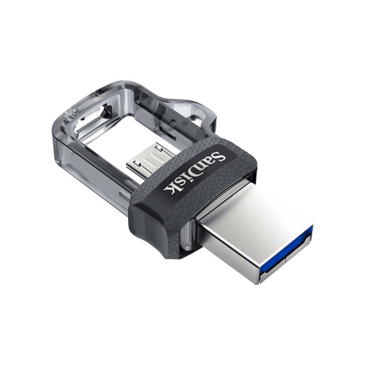 USB kľúč SanDisk Ultra Dual Drive m3.0, 128GB, USB 3.0 - rýchlosť 150MB/s (SDDD3-128G-G46)