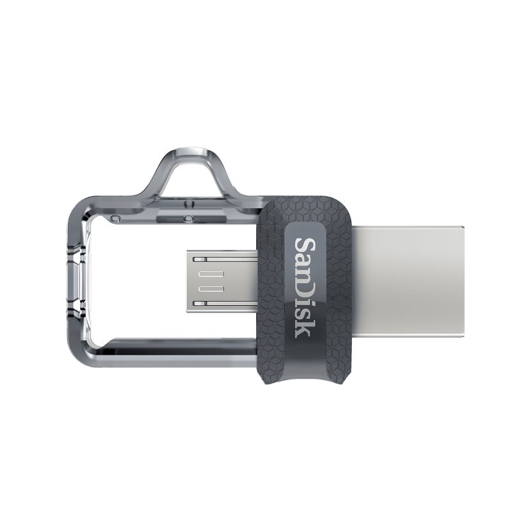 USB kľúč SanDisk Ultra Dual Drive m3.0, 64GB, USB 3.0 - rýchlosť 150MB/s (SDDD3-064G-G46)