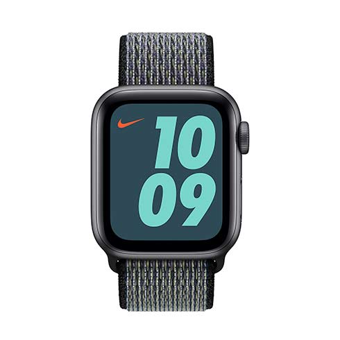 Apple Watch 40mm World Indigo/Lime Blast Nike Sport Loop