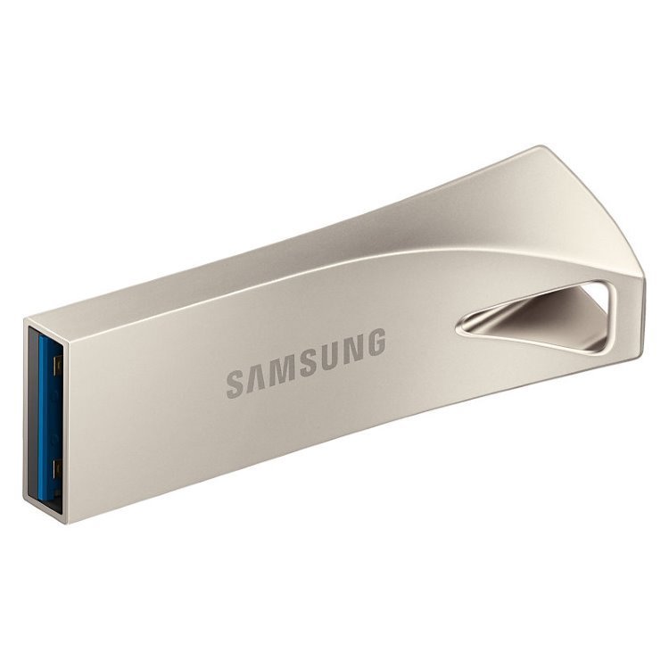 USB kľúč Samsung BAR Plus, 64 GB, USB 3.2 Gen 1, strieborný