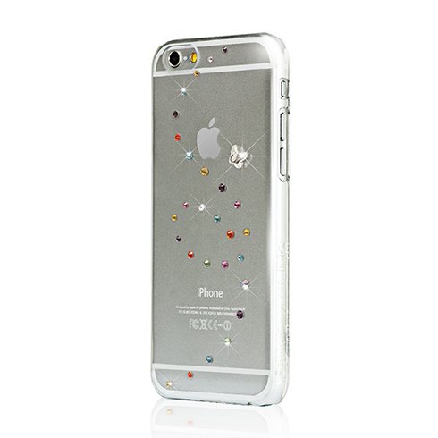 Swarovski kryt Papillon pre iPhone 6/6s - Cotton Condy