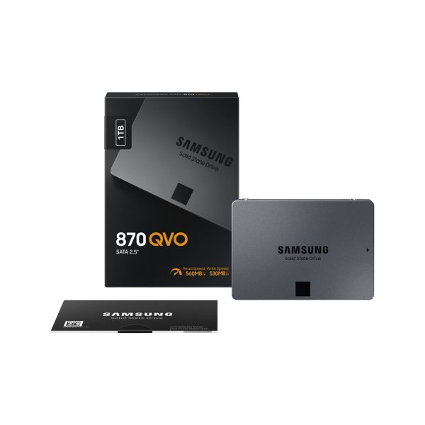 Samsung SSD 870 QVO, 1TB, SATA III 2.5"