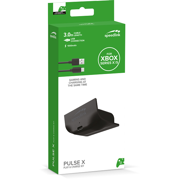 Speedlink Pulse X Play & Charge Kit for Xbox Series X, black