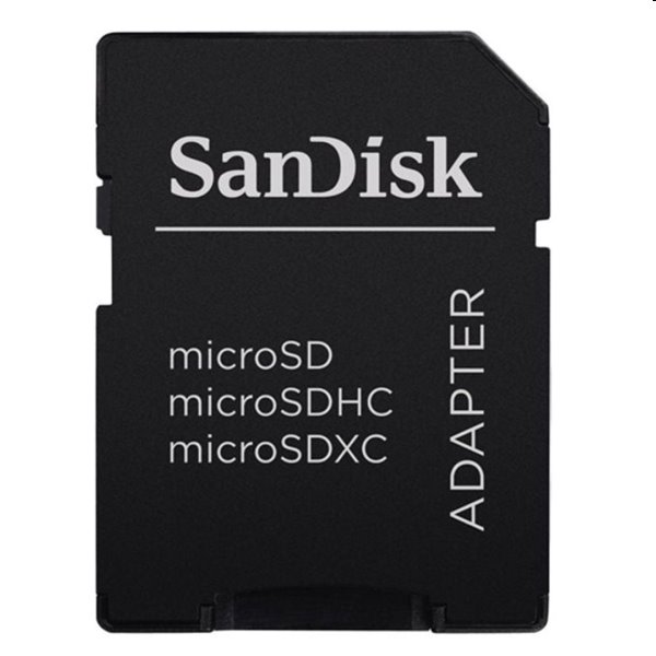SanDisk Micro SDHC Ultra 32GB + SD adaptér, Class 10 - rýchlosť 120 MB/s (SDSQUA4-032G-GN6MA)