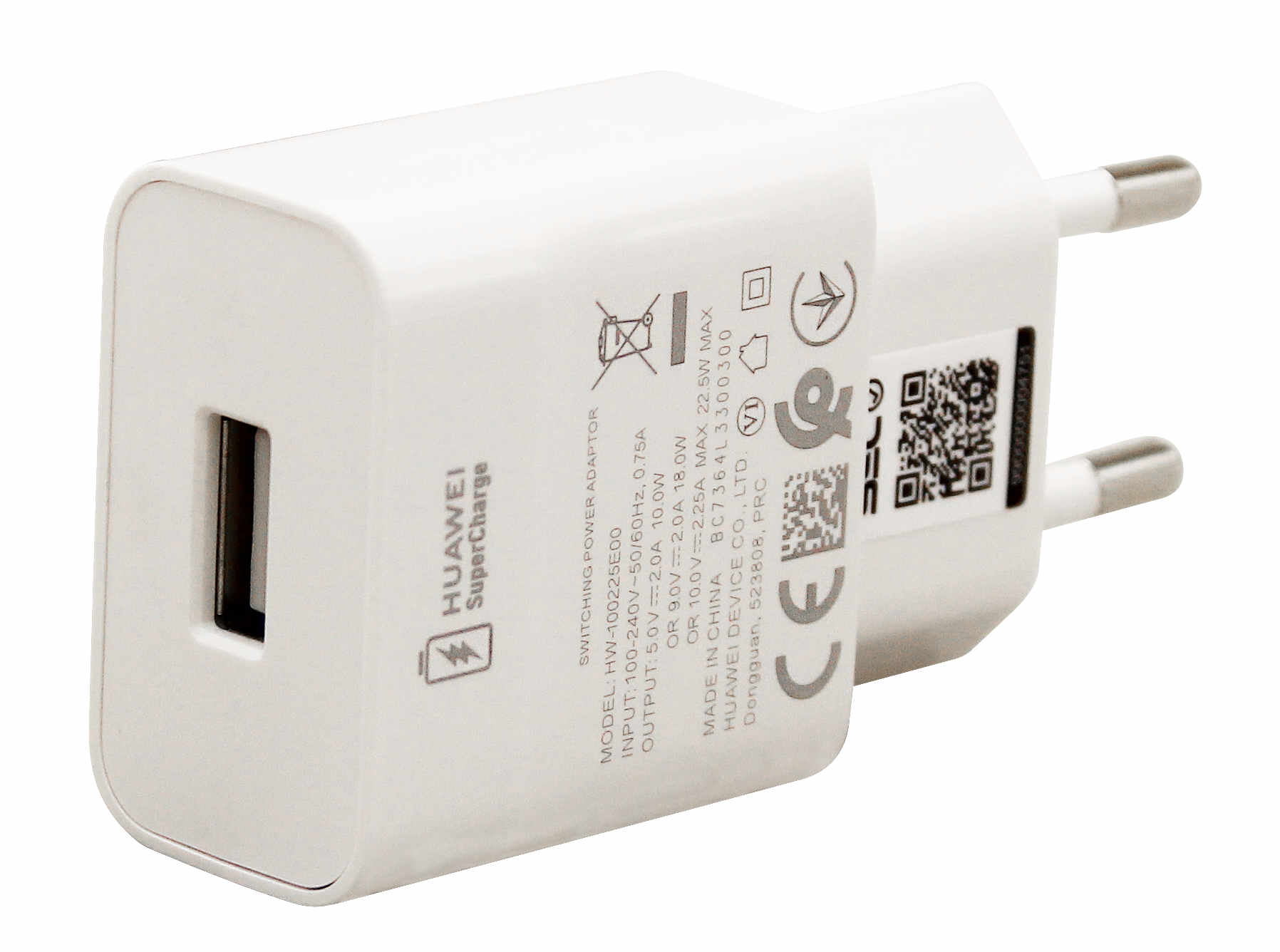 Huawei nabíjačka SuperCharge 22.5W s USB-C káblom, white