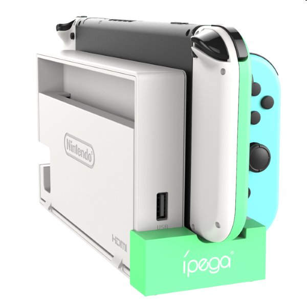 Nabíjacia stanica iPega 9186A pre Nintendo Switch Joy-con, white