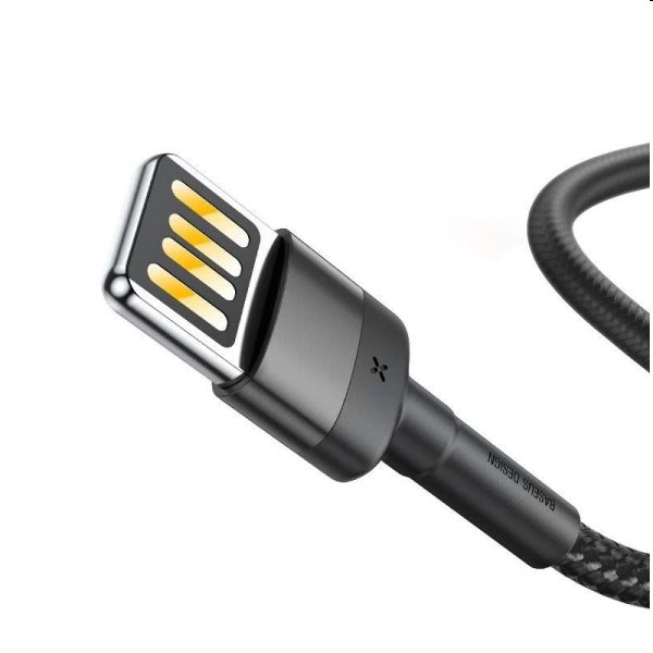 Baseus Cafule Cable (Special Edition) USB/Lightning 1.5A 2m, šedo/čierny