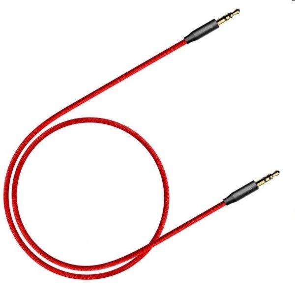Baseus Yiven audio kábel AUX/AUX M30 1m, červený