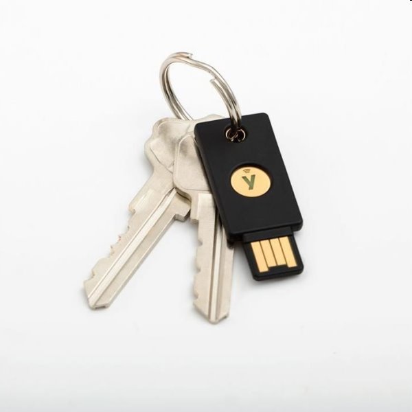 YubiKey 5 NFC USB-A kľúč pre hardvérovú autentifikáciu