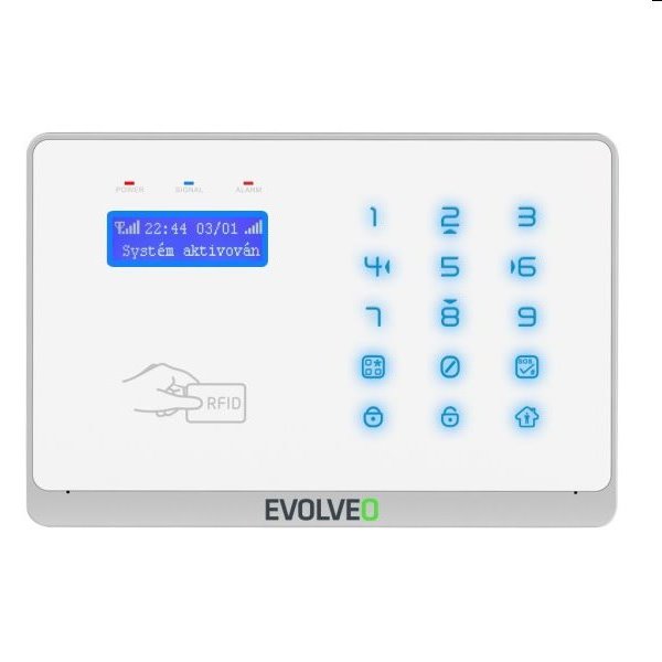 Evolveo Salvarix bezdrôtový Wifi/GSM bezpečnostný systém