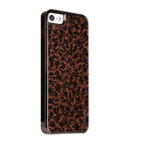 Odoyo kryt Glamour pre iPhone SE/5S/5, flash'in leopard