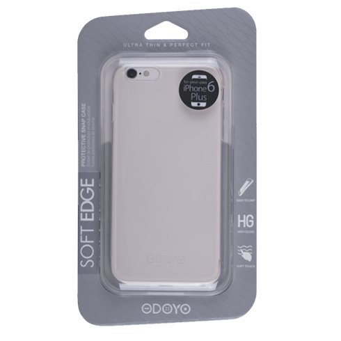 Odoyo kryt Soft Edge pre iPhone 6/6s, jelly clear