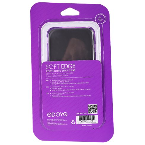 Odoyo kryt Soft Edge pre iPhone 6 Plus/6s Plus, iris purple