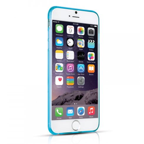 Odoyo kryt Soft Edge pre iPhone 6 Plus/6s Plus, lagoon blue