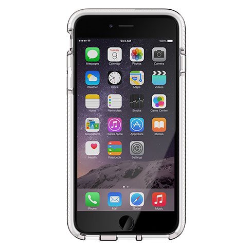 Tech21 Evo Check Case iPhone 6/6s Plus, clear/white