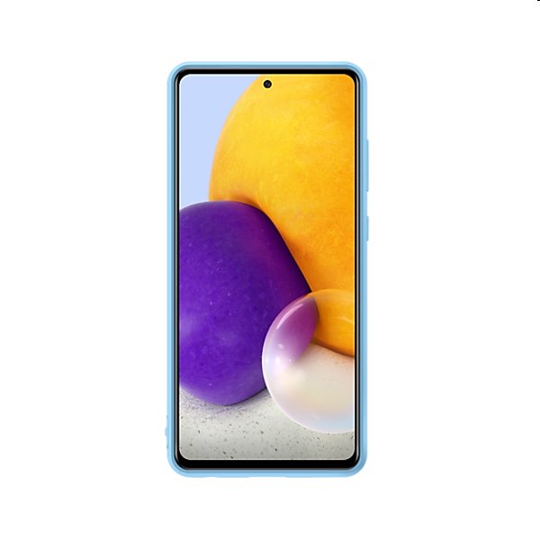 Puzdro Silicone Cover pre Samsung Galaxy A72, blue