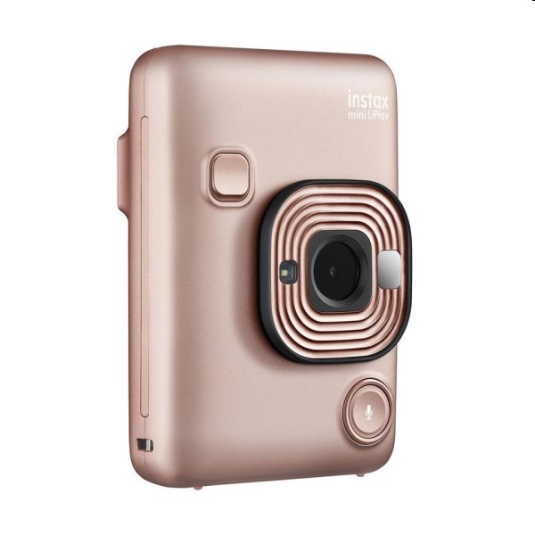 Fotoaparát Fujifilm Instax Mini LiPlay, zlatý