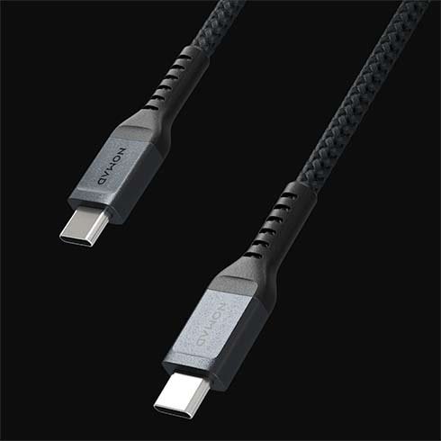Kevlarový kábel Nomad USB-C na USB-C 100W 3m