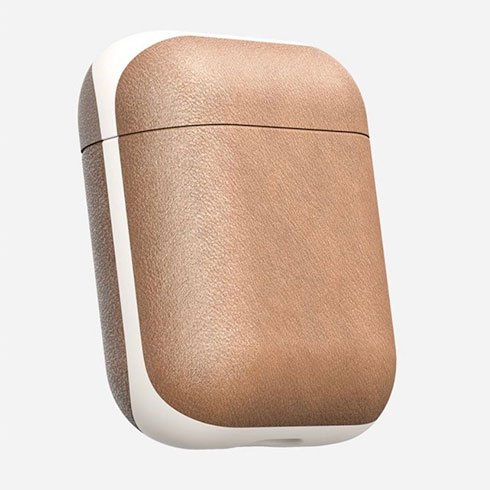 Odolné púzdro Nomad pre Apple Airpods, naturálne