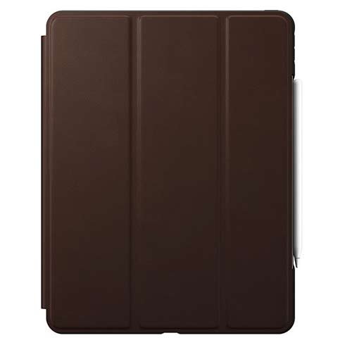 Odolné púzdro Nomad pre iPad Pro 12.9" 2020, hnedé
